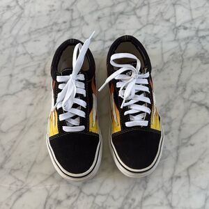 Revenge X Storm II Vol. 1 Black Flame Sneakers Authentic Sz 3 Youth
